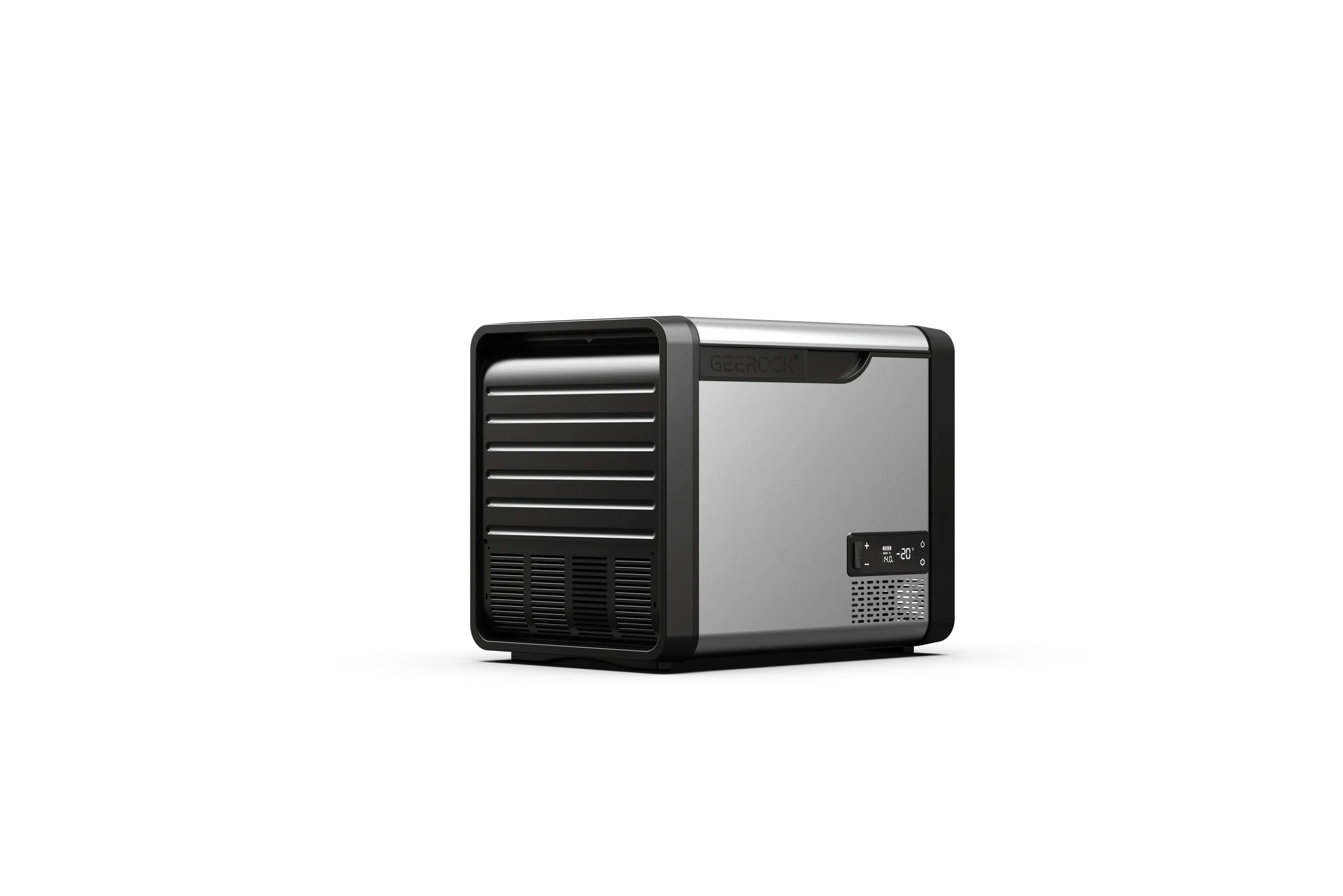 Face arrière de la B20 avec les grilles de ventilation.