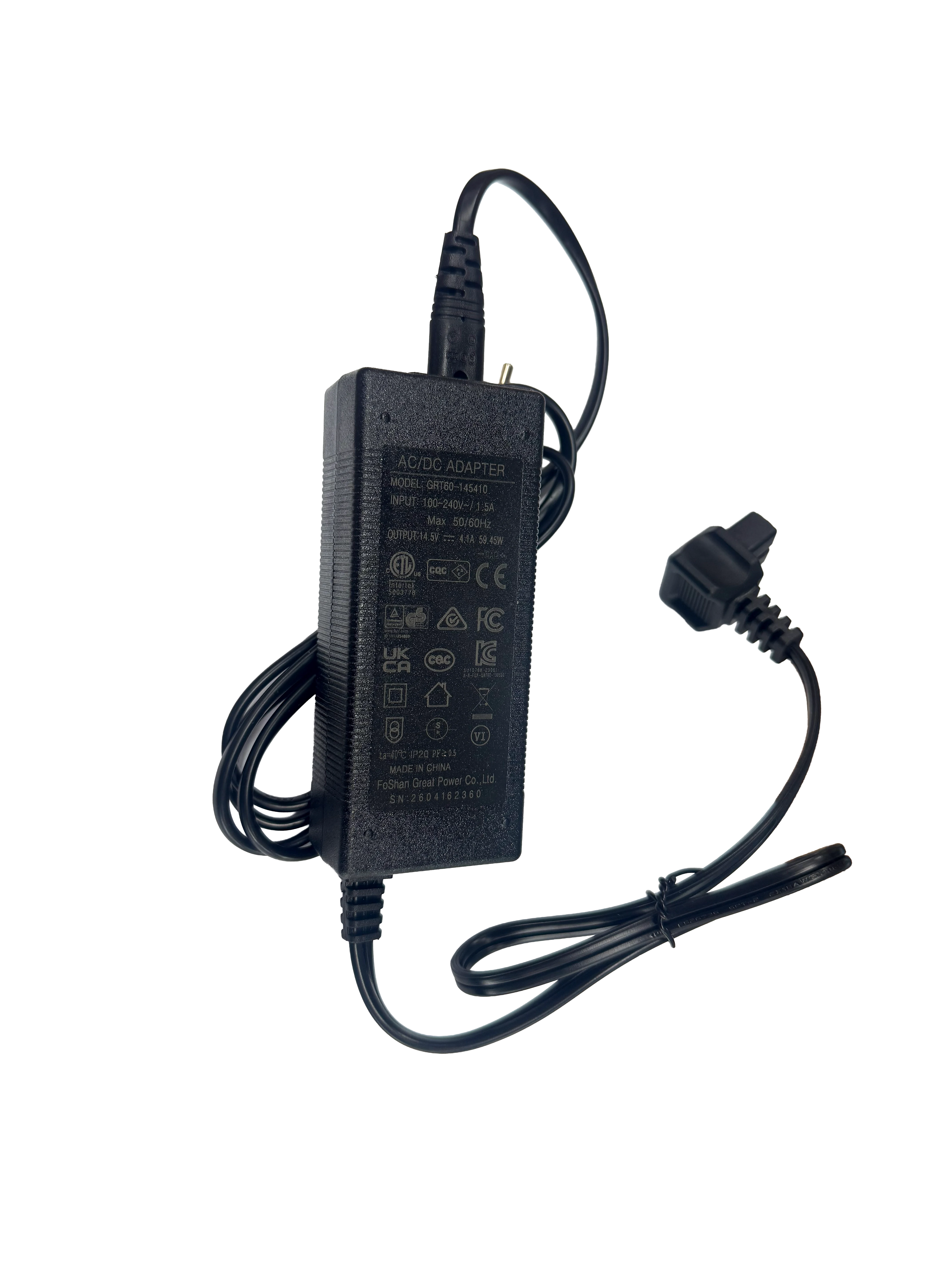 Adaptador de CA de 60 W para refrigeradores portátiles compatibles