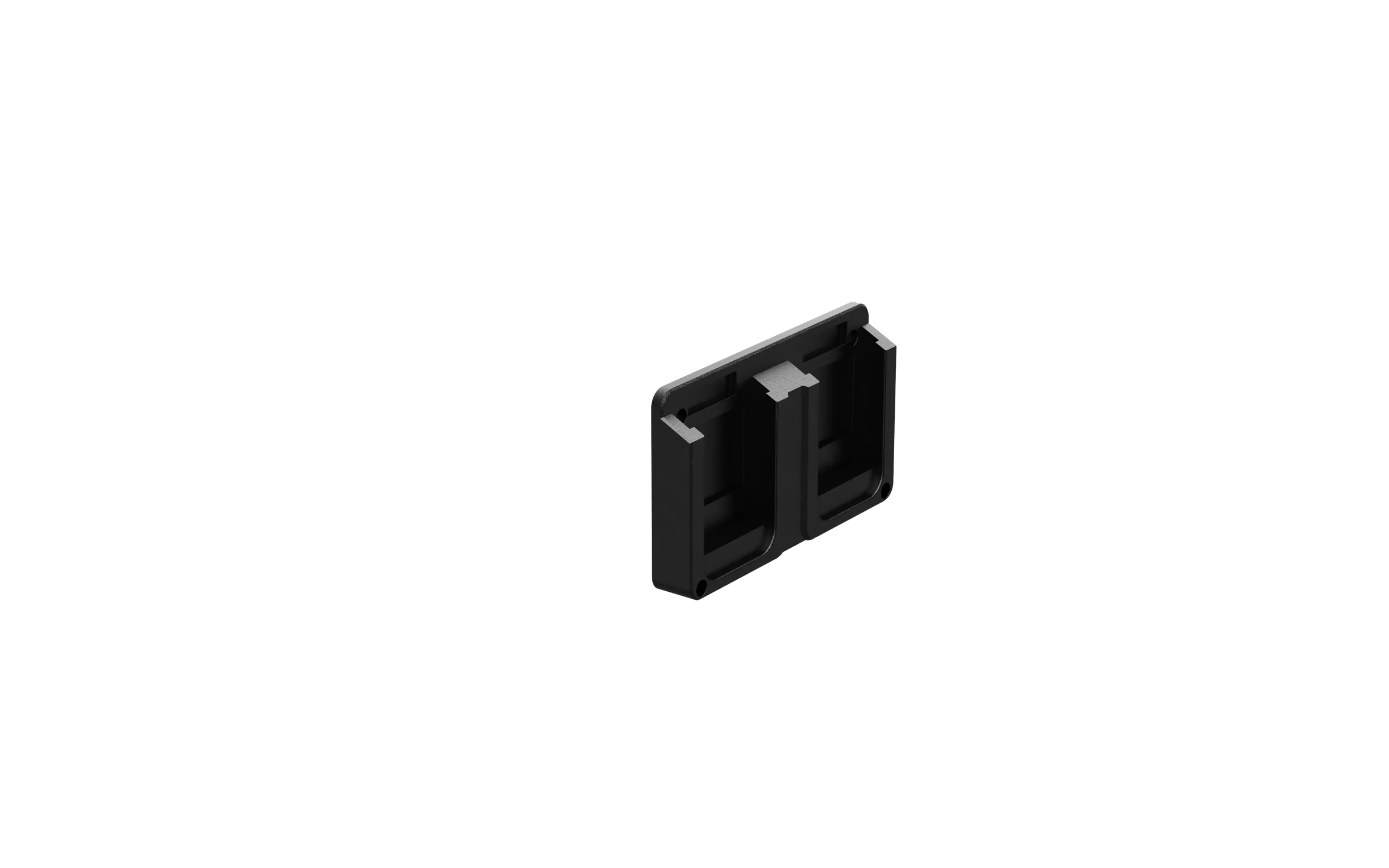 Tool battery holder accessory